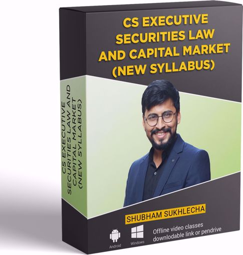 Picture of CS Executive Securities Law and Capital market (New syllabus)