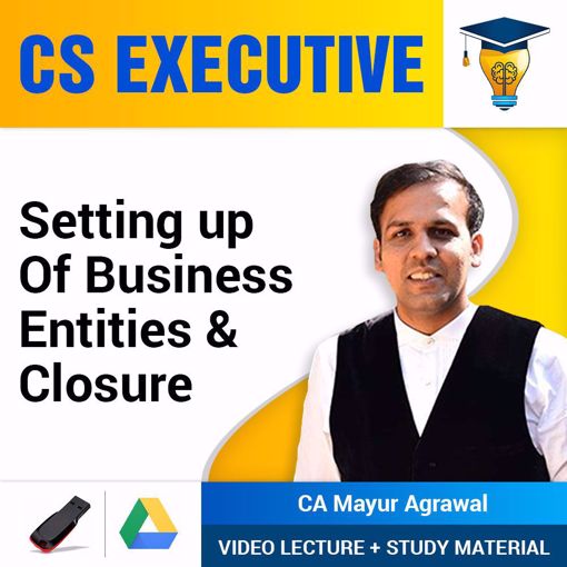 Picture of CS Executive - Setting Up of Business Entities and Closure (SBEC) (12 Months) - New Syllabus