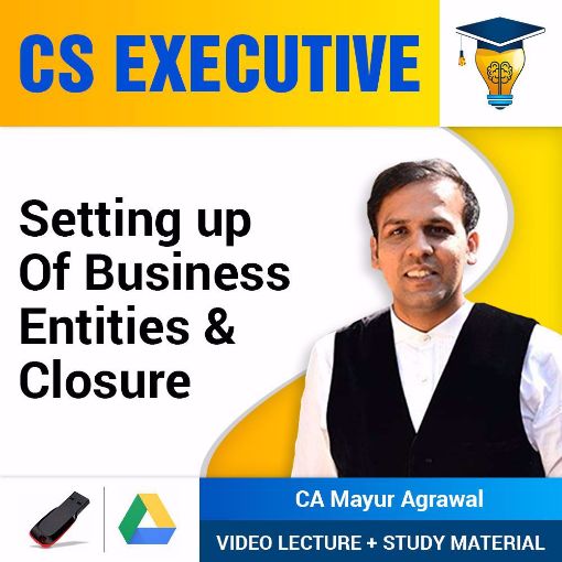 Picture of CS Executive - Setting Up of Business Entities and Closure (SBEC) - New Syllabus